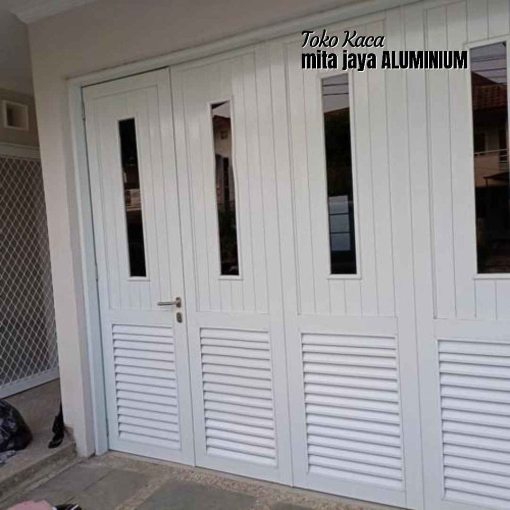 Harga Pintu Garasi Aluminium Lipat di Margahayu Bekasi Timur