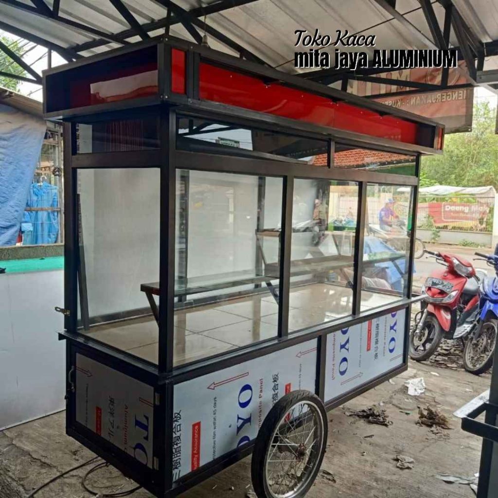 Jual Gerobak Aluminium Terdekat di Bintara, Bekasi Barat