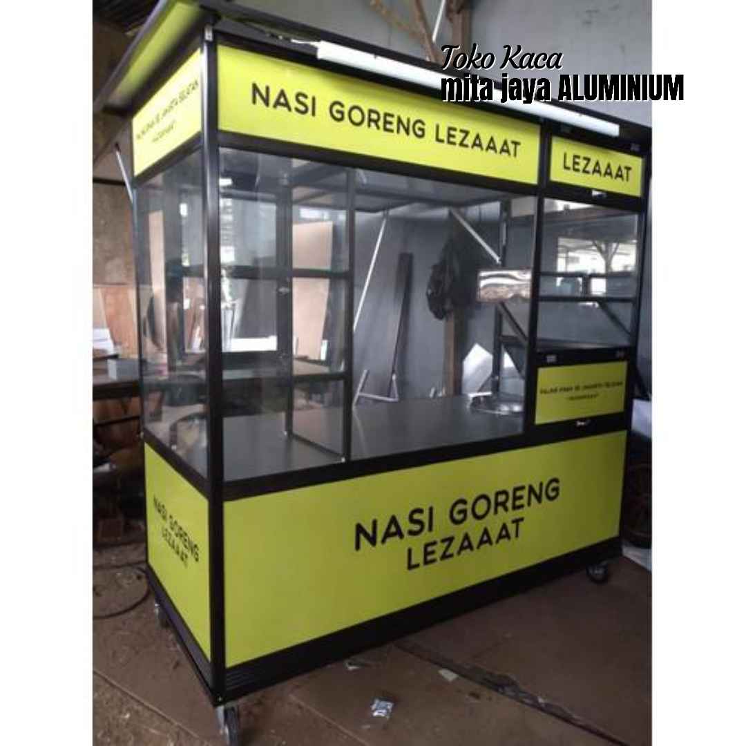 Jual Gerobak Aluminium Terdekat Pondok Gede, Bekasi