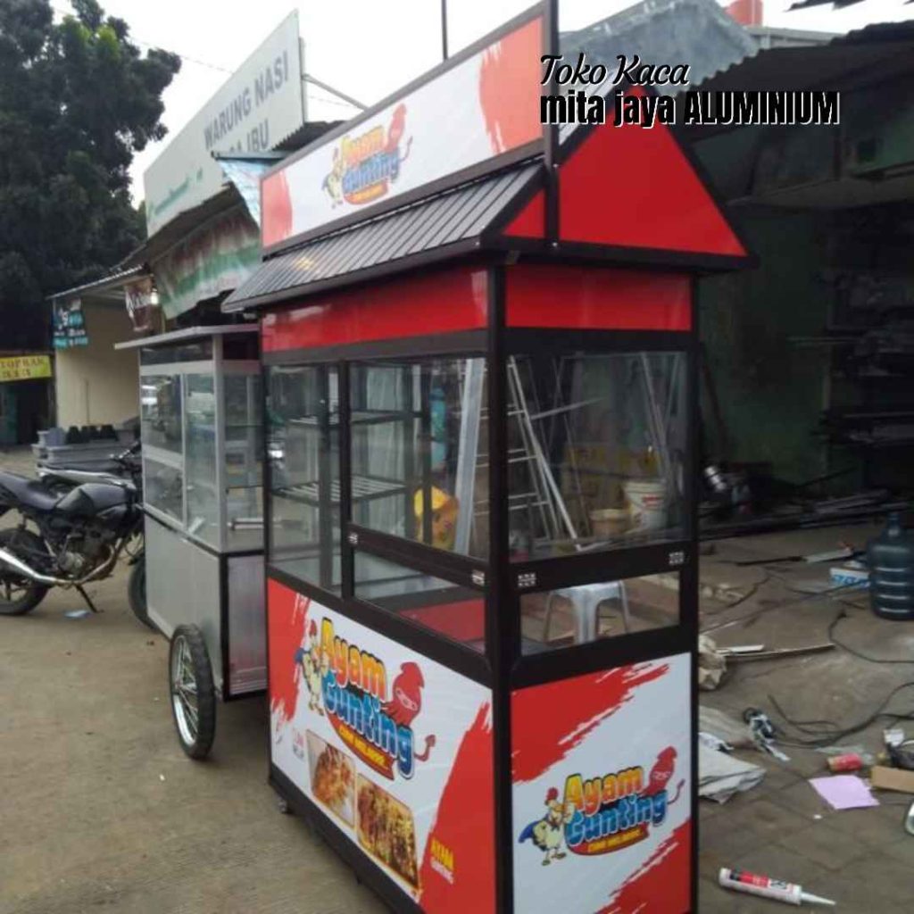Jual Gerobak Aluminium Terdekat di Medan Satria Bekasi