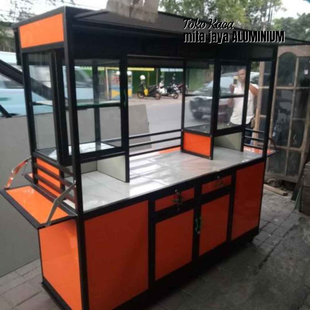 Jual Gerobak Aluminium Terdekat di Medan Satria Bekasi