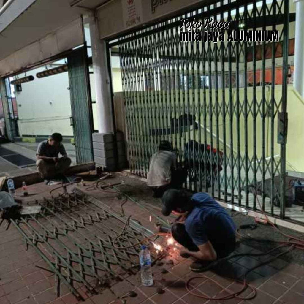 Harga Pintu Folding Gate Aluminium di Mustika Jaya, Bekasi