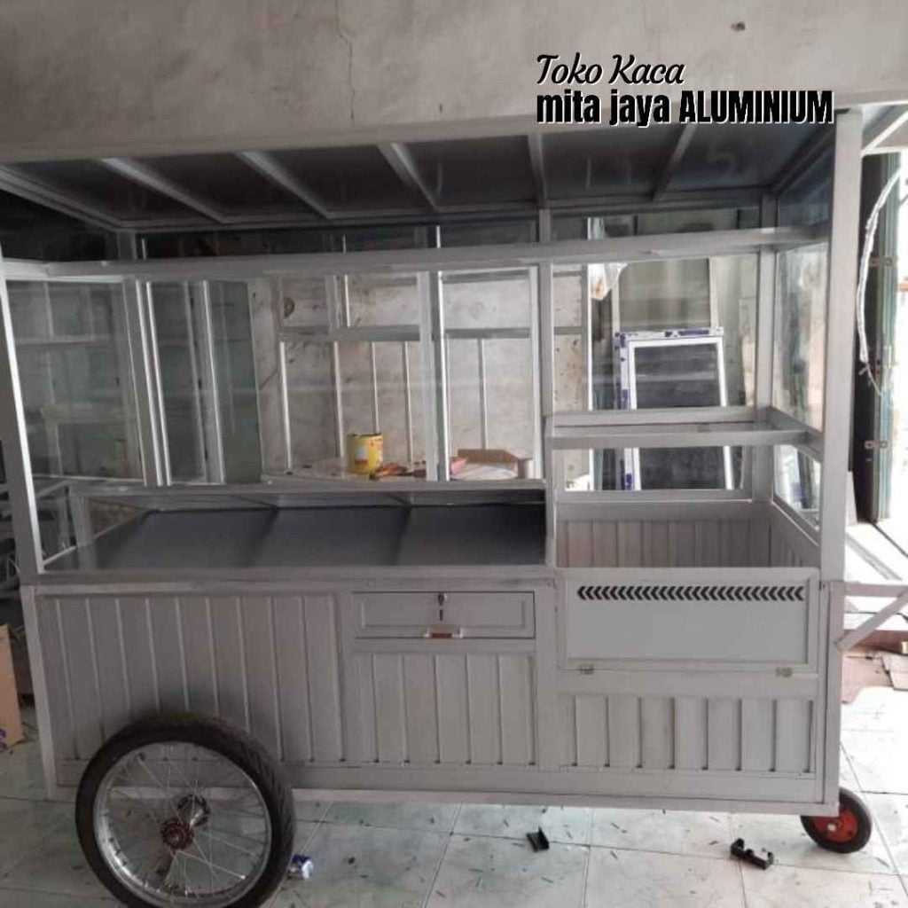 Jual Gerobak Aluminium Terdekat Harapan Jaya Bekasi Barat