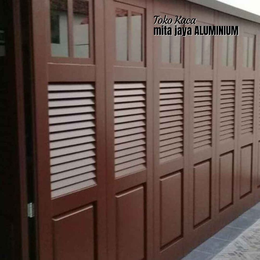 Harga Pintu Garasi Aluminium Lipat di Mustika Jaya Bekasi