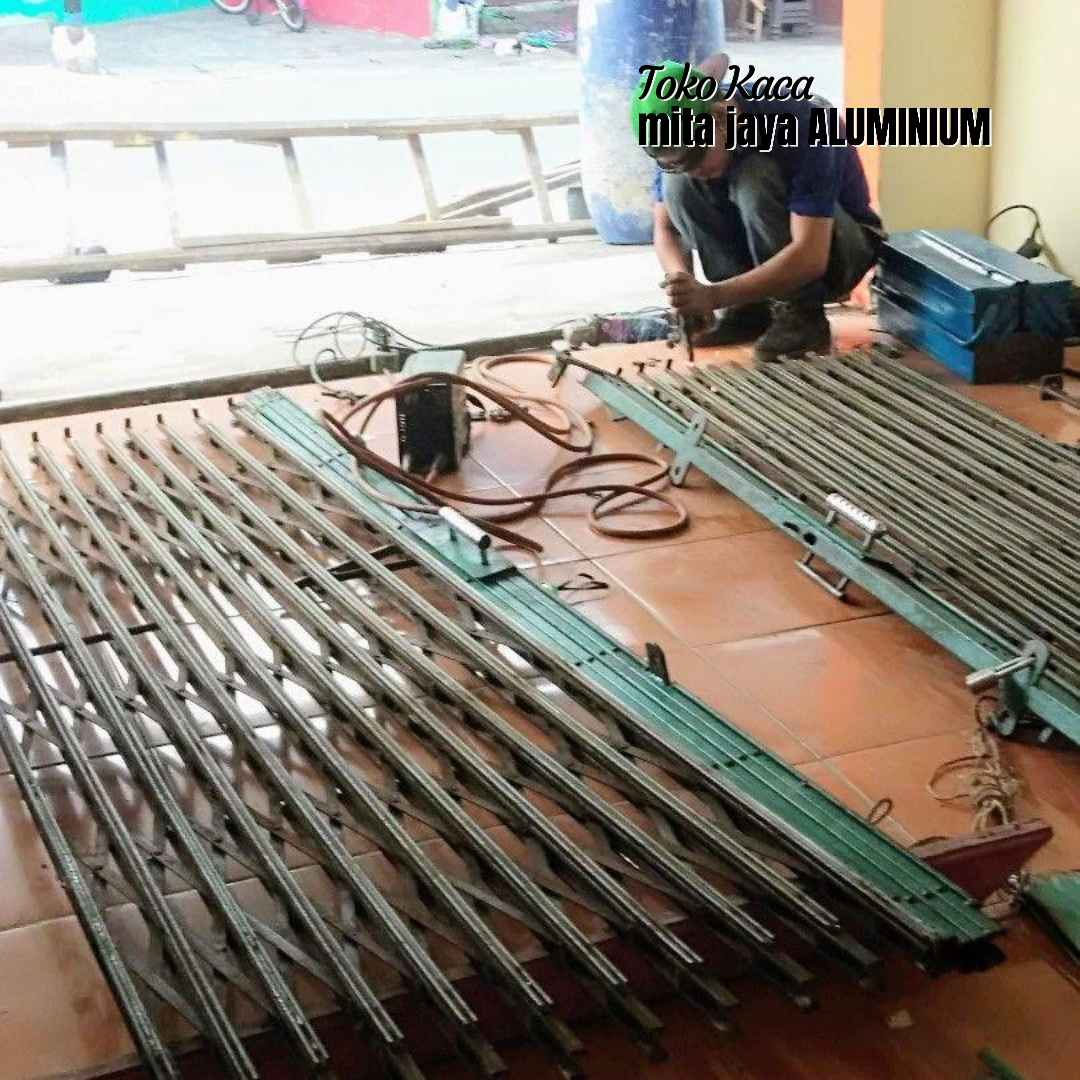 Harga Pintu Folding Gate Aluminium di Kaliabang Tengah Bekasi