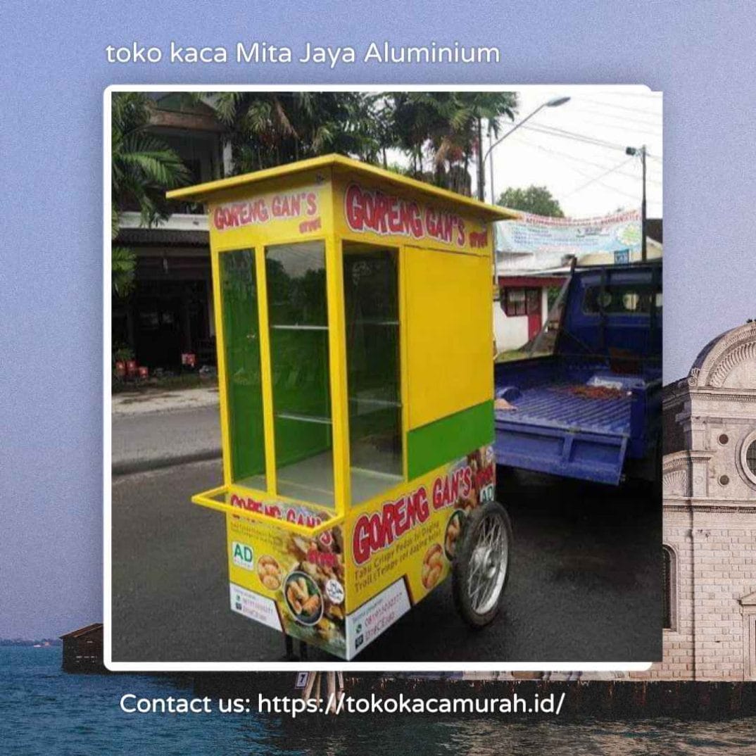 Jual Gerobak Aluminium Terdekat Harapan Jaya Bekasi Utara