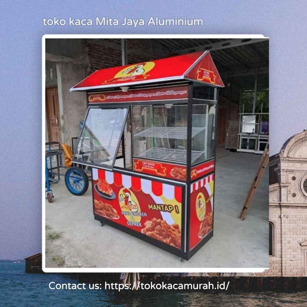 Jual Gerobak Aluminium Terdekat di Medan Satria Bekasi