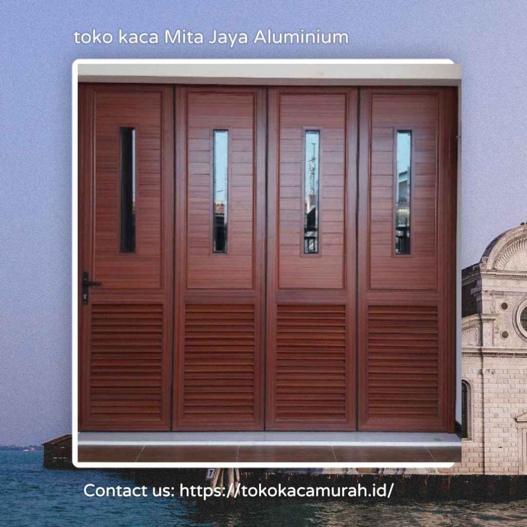 Harga Pintu Garasi Aluminium Lipat di Margahayu Bekasi Timur