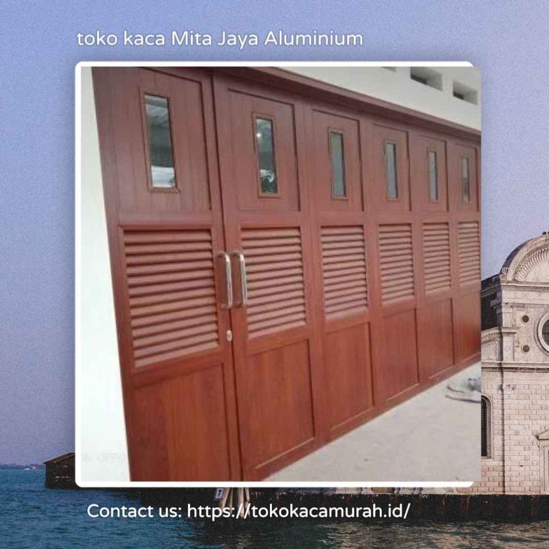 Harga Pintu Garasi Aluminium Lipat di Cikarang Bekasi