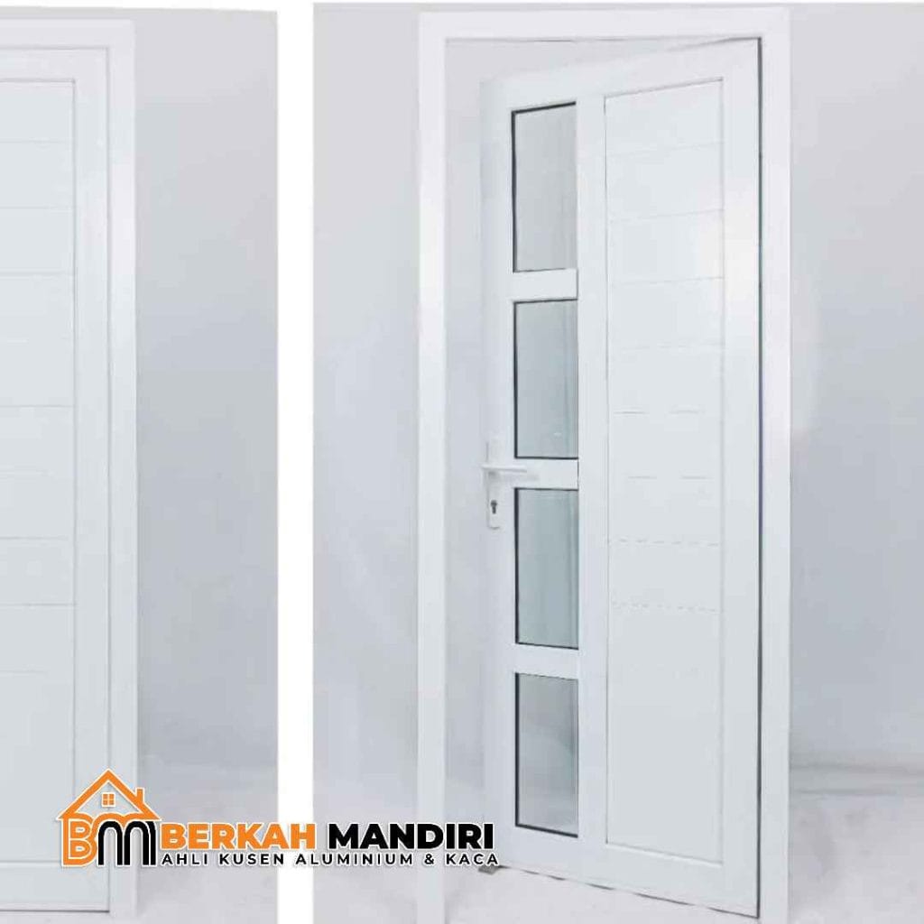 Model Pintu Aluminium 1 Pintu Minimalis Terbaru 2025