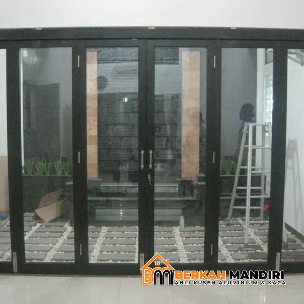 Jasa Pintu garasi aluminium kaca tahan karat terbaik