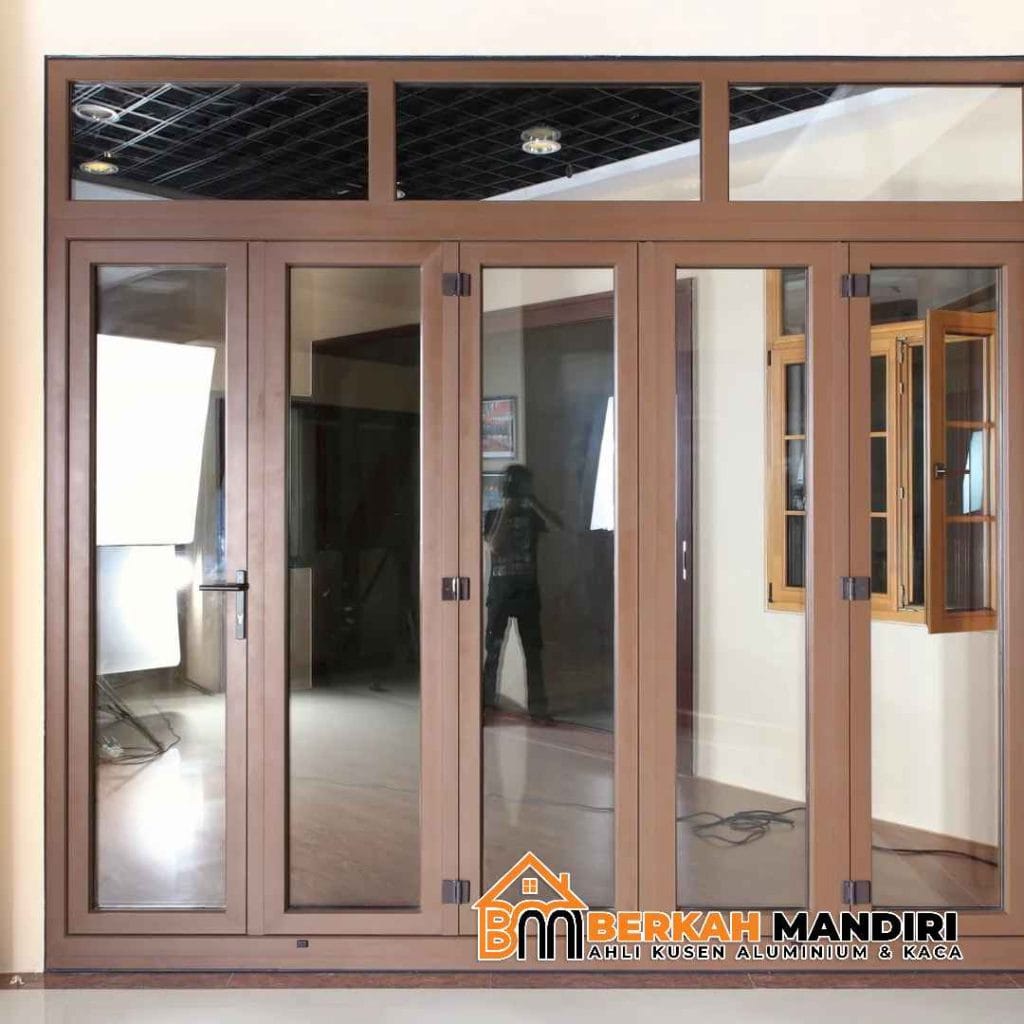 Jasa Pintu garasi aluminium kaca tahan karat terbaik