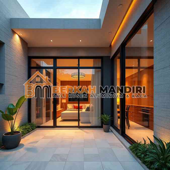 Pembuatan kusen jendela aluminium tangerang Model Terbaru