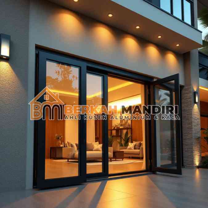 kusen jendela aluminium Babelan bekasi Swing Tahan Karat