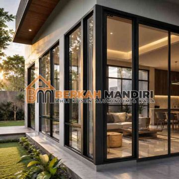 Kusen jendela aluminium Jatiasih bekasi rumah subsidi