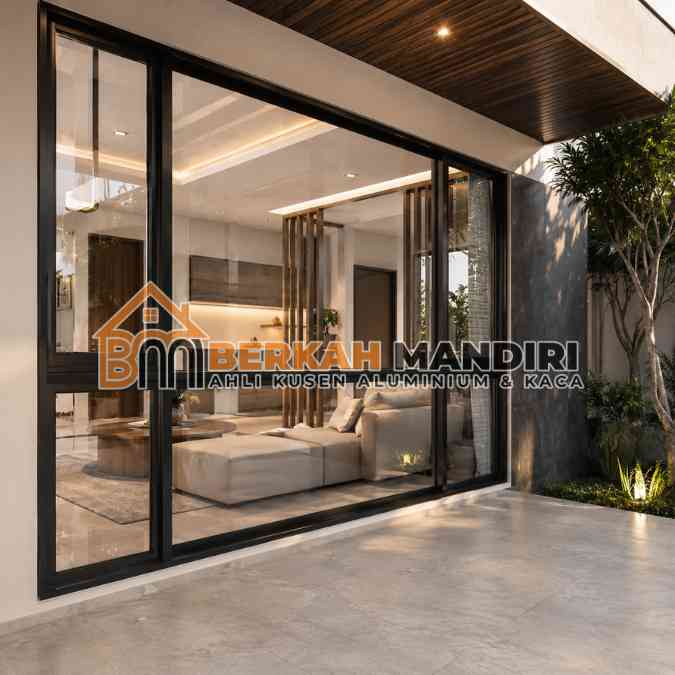 kusen jendela aluminium ruko di Bekasi Timur