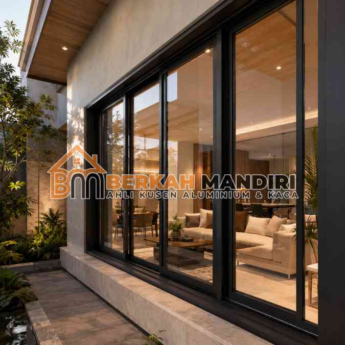 kusen jendela aluminium ruko di Bekasi Timur