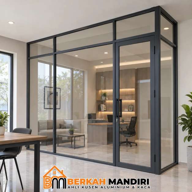 Aluminium Finish Good Semarang Partisi Kaca Solusi Kedap Suara Aluminium Finish Good Semarang